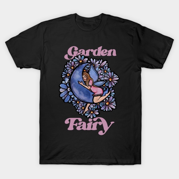 Garden Fairy T-Shirt by bubbsnugg